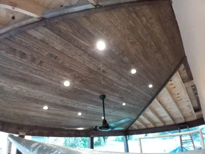 Wood Ceiling Detail