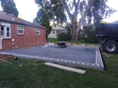 Foundation Pad Construction