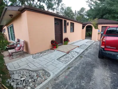 Paver Walkway Installation