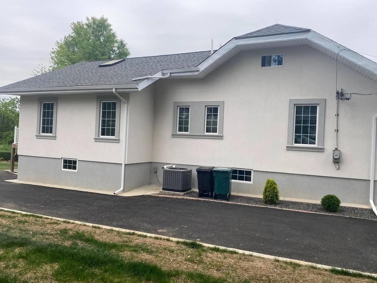 Completed construction project